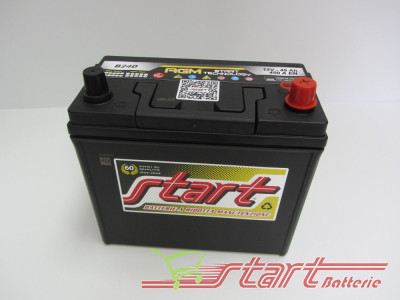 Start AGM 12V 45Ah 450A B24DX Ausiliaria Toyota